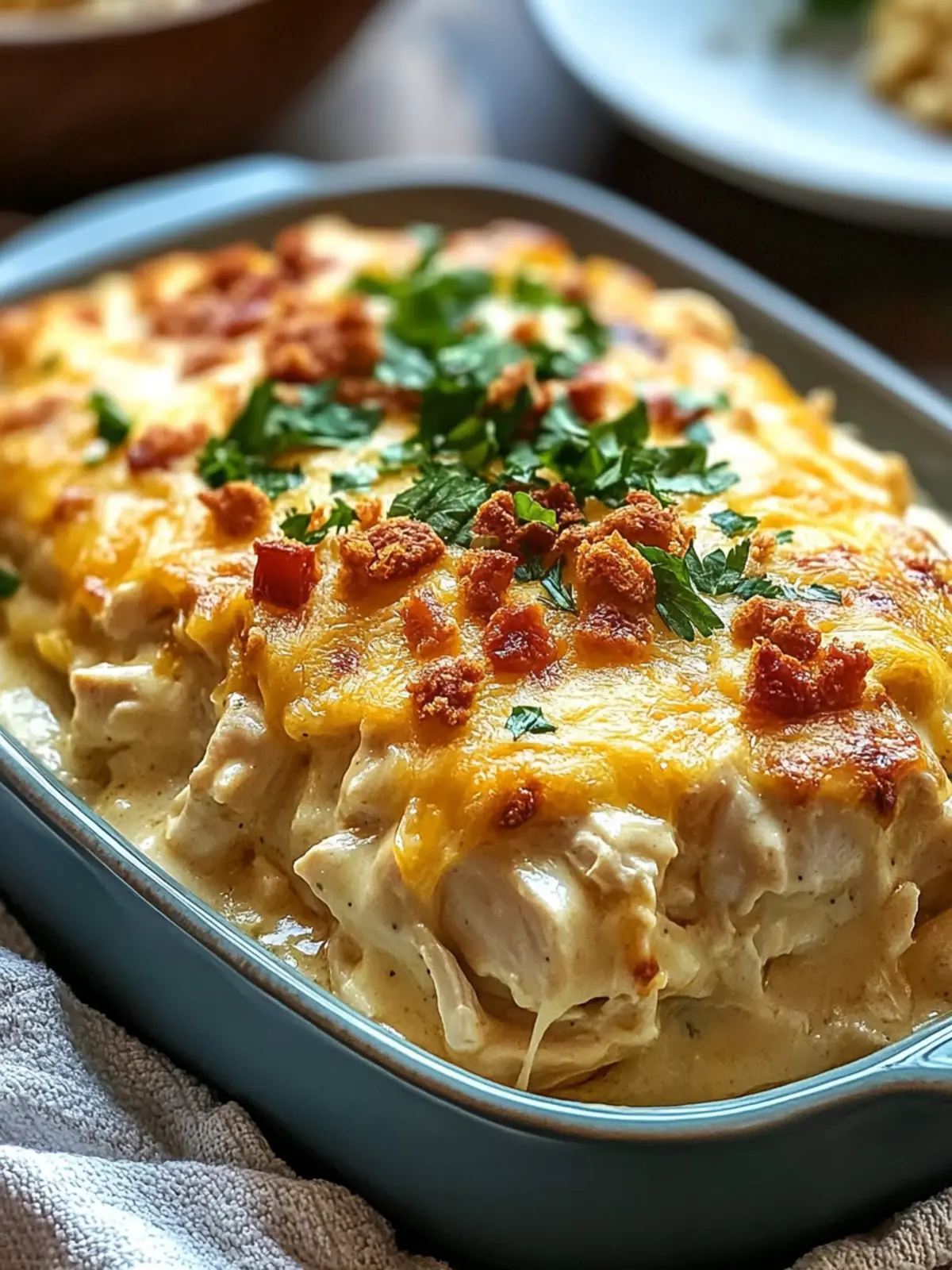 Cheesy Ranch Chicken Casserole for Ultimate Comfort Food Bliss 4 Cheesy Ranch Chicken Casserole
