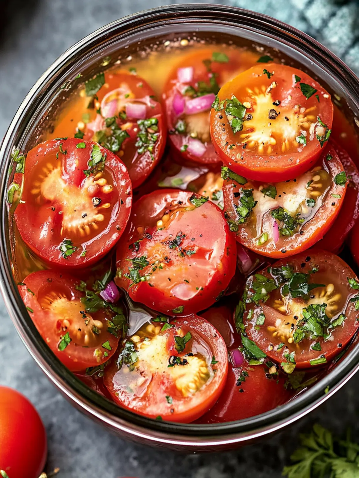 Delicious Marinated Tomatoes: Elevate Your Salad Game 2 Marinated Tomatoes
