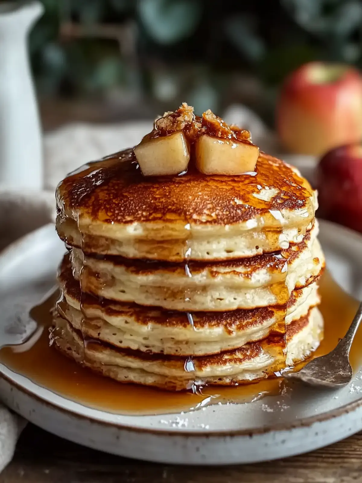 Irresistible Apple Pie Pancakes for a Cozy Breakfast Delight 3 Apple Pie Pancakes