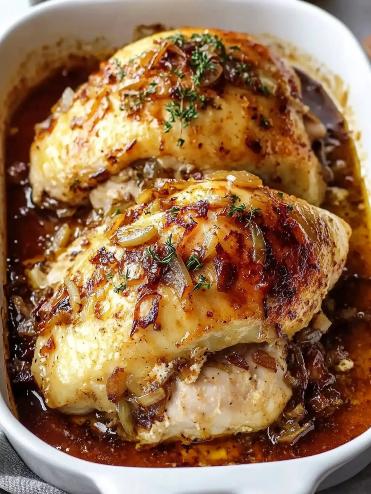 French Onion Stuffed Chicken: Comfort Food at Its Best 2 French Onion Stuffed Chicken