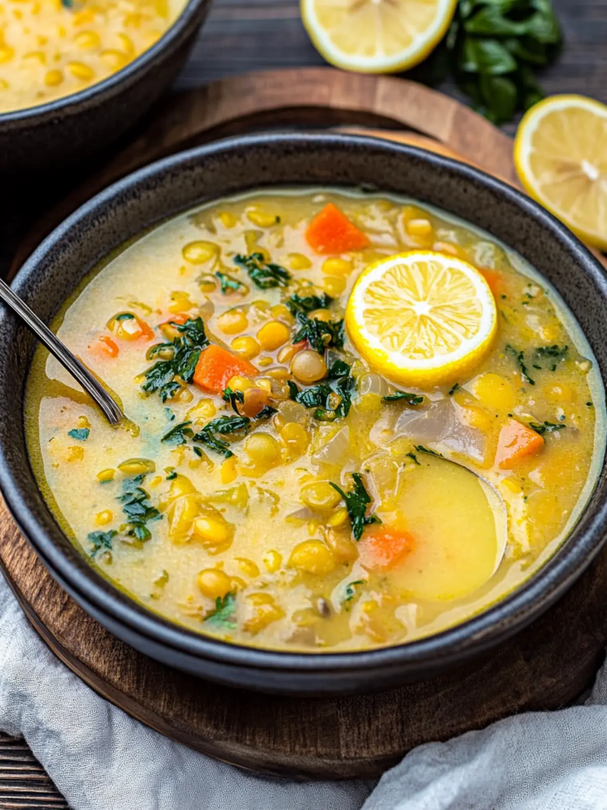 Zest Up Your Dinner with Velvety Lemon Lentil Soup 3 Lemon Lentil Soup