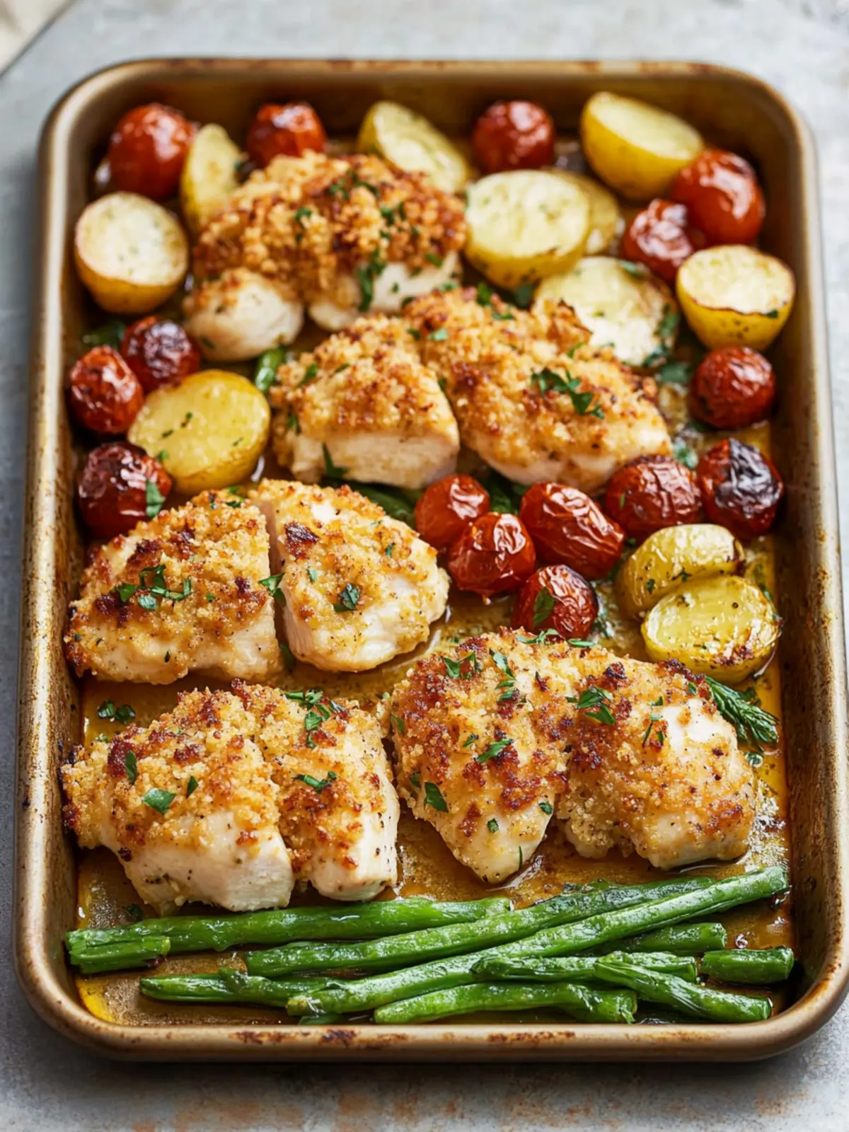Irresistible Parmesan Crusted Chicken Sheet Pan Dinner Magic 4 Parmesan Crusted Chicken Sheet Pan Dinner