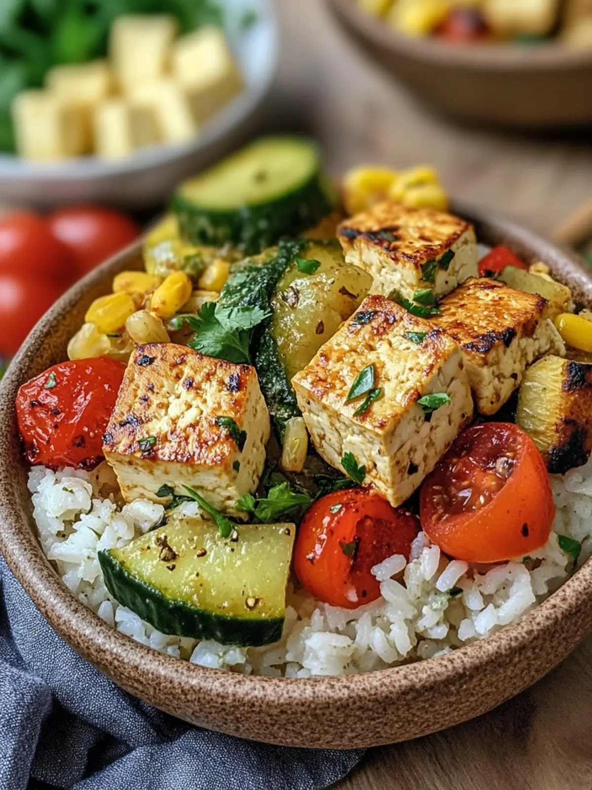 Greek Tofu & Rice Bowls: Healthy Flavor in Every Bite 5 Greek Tofu & Rice Bowls