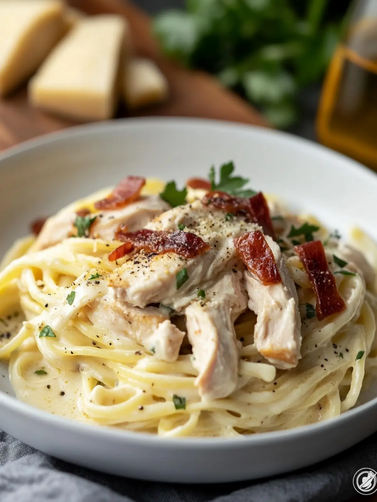 Creamy Chicken Carbonara Ready in Just 35 Minutes 4 Chicken Carbonara
