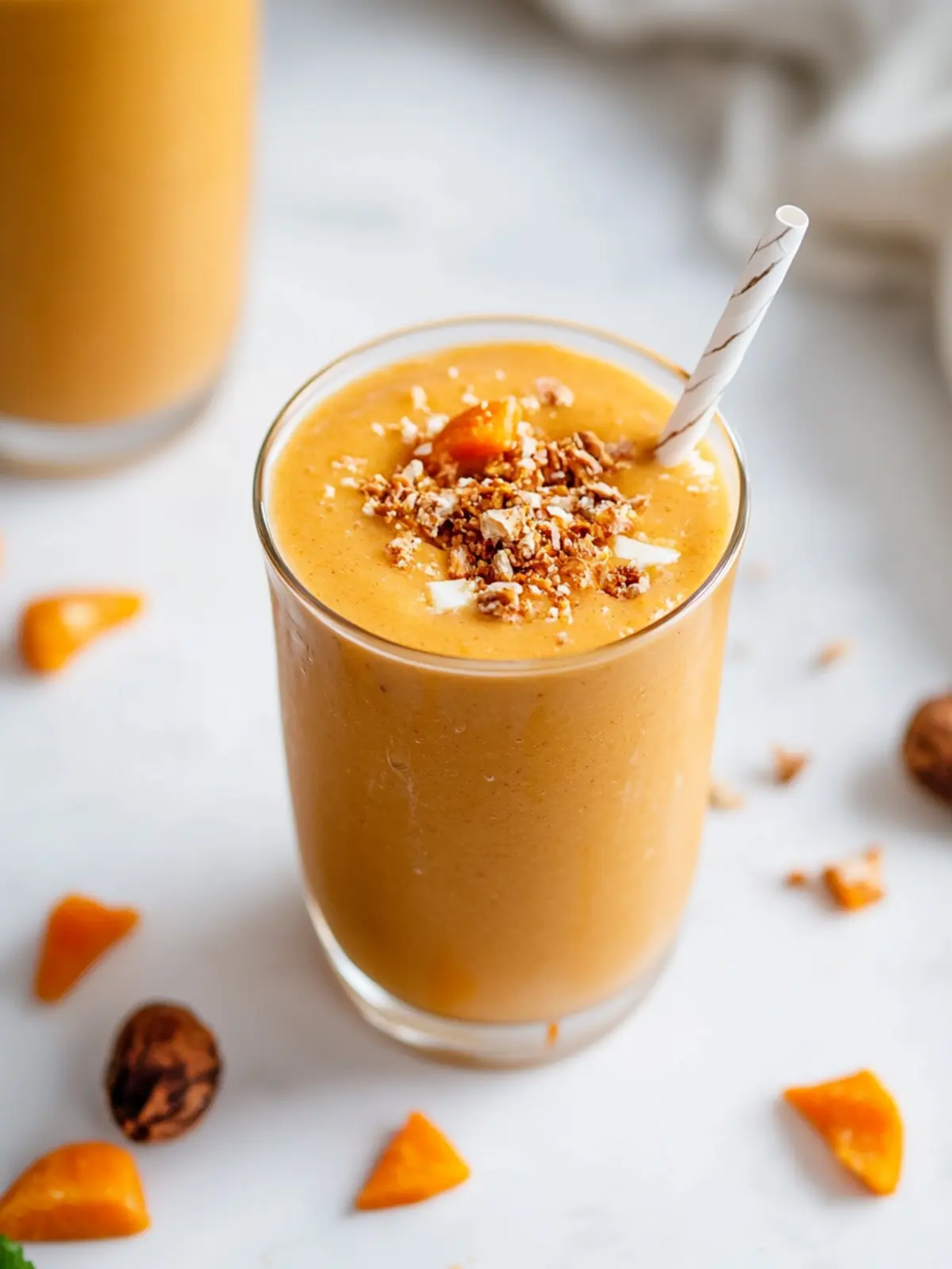 Delicious Carrot Cake Smoothie for a Healthy Boost 2 Carrot Cake Smoothie