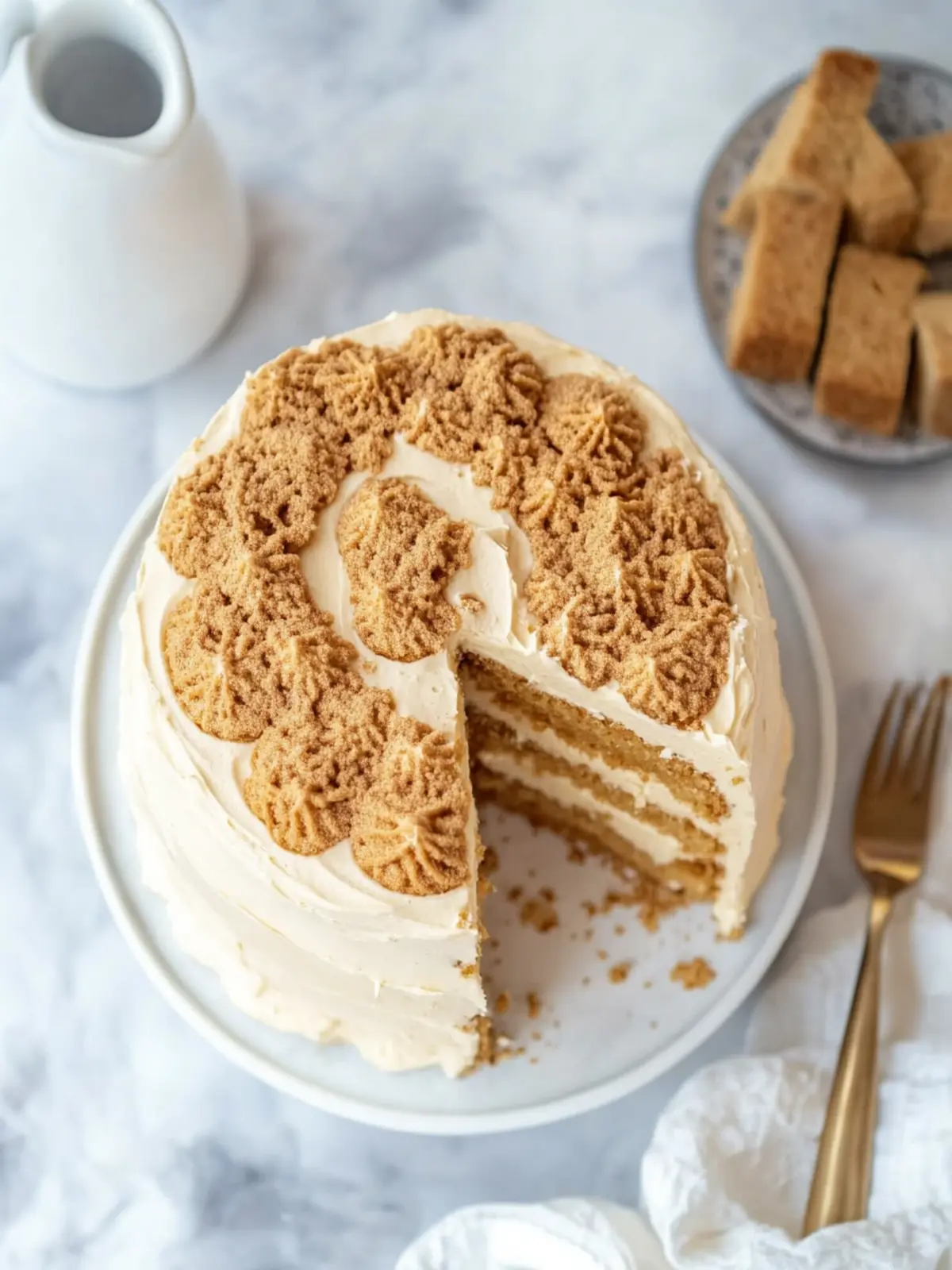 Decadent Biscoff Cake to Sweeten Your Home Baking Experience 4 Biscoff Cake