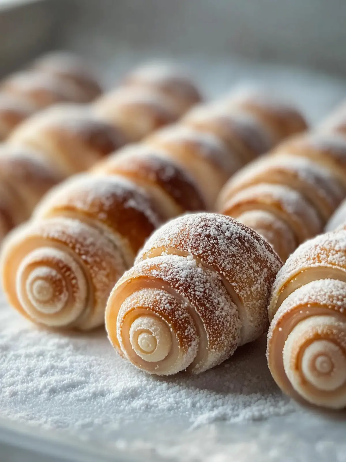 Delicious Sugar Snails: Sweet Treat with a Flaky Surprise 3 Sugar Snails