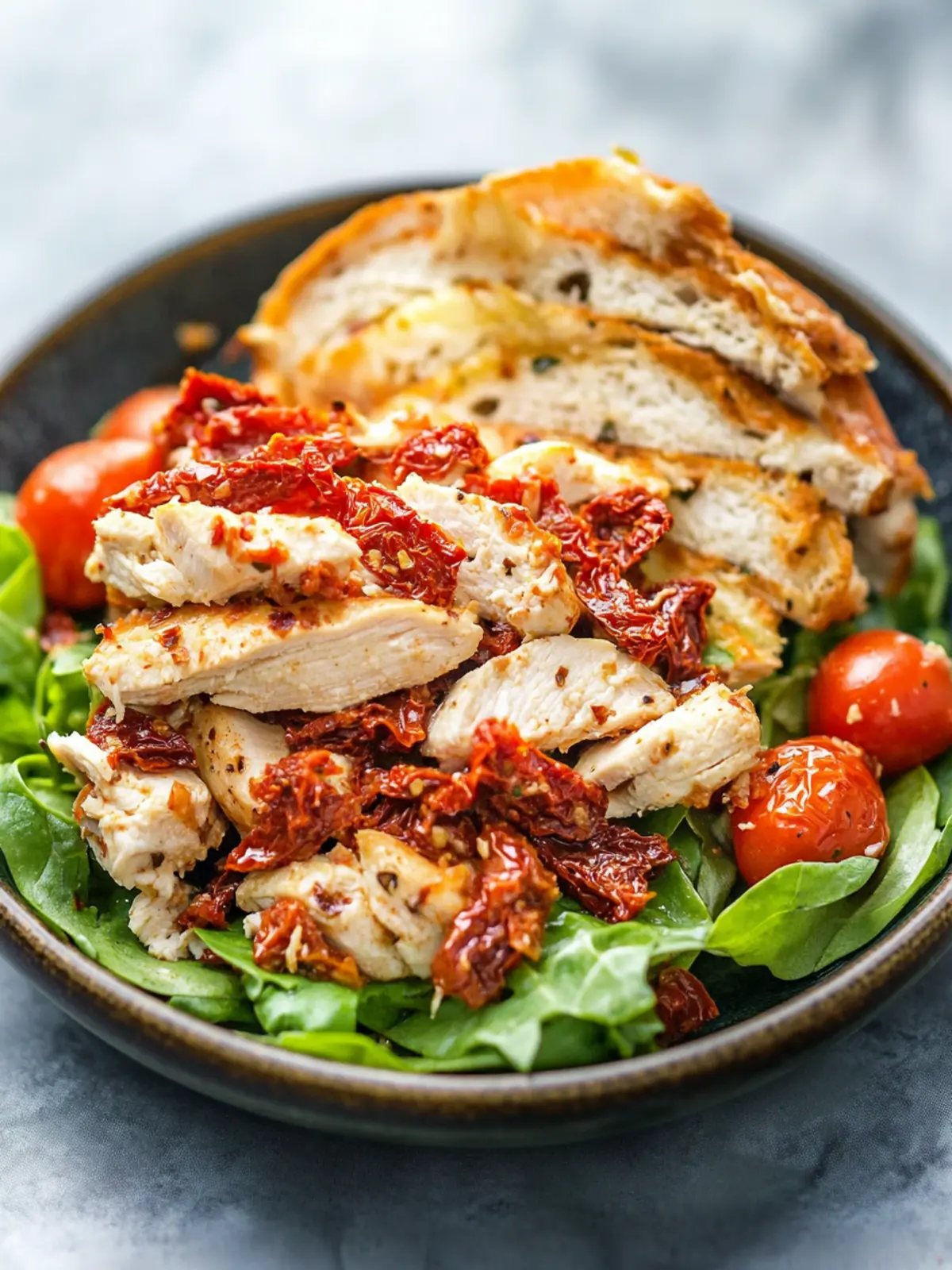 Delicious Sun-Dried Tomato Chicken Salad in Just 15 Minutes 4 Sun-Dried Tomato Chicken Salad