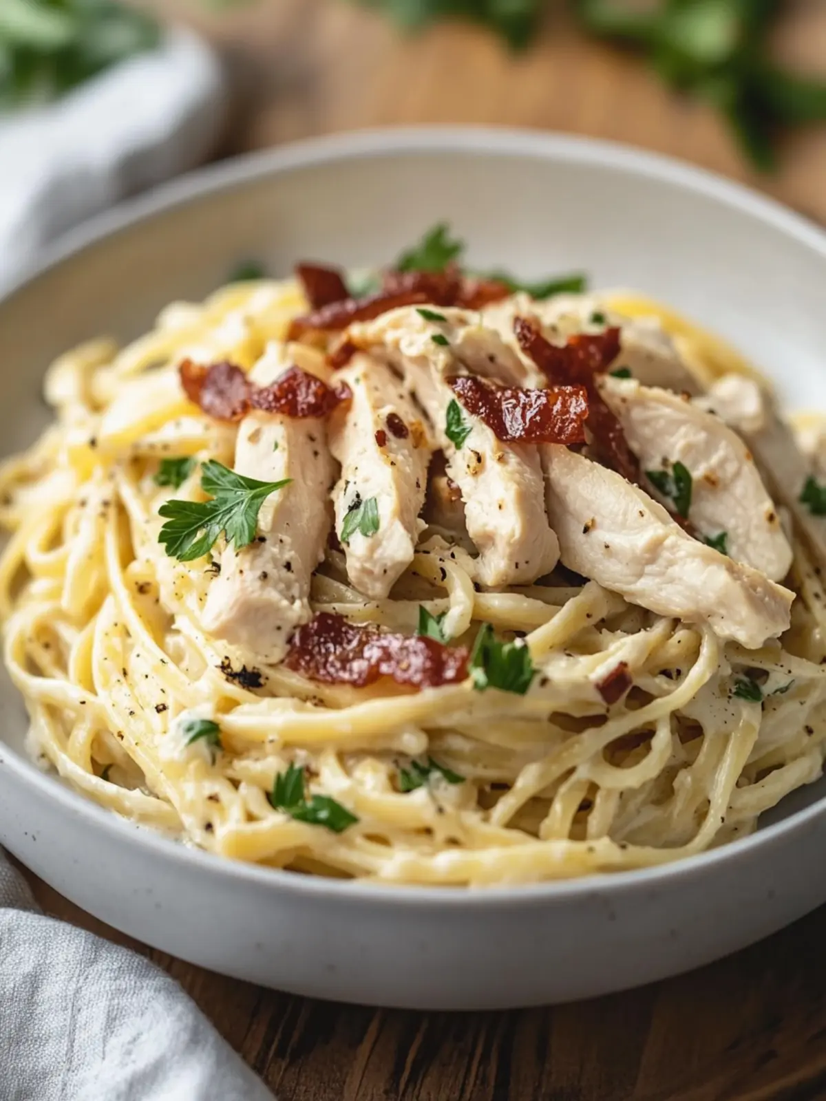 Creamy Chicken Carbonara Ready in Just 35 Minutes 5 Chicken Carbonara