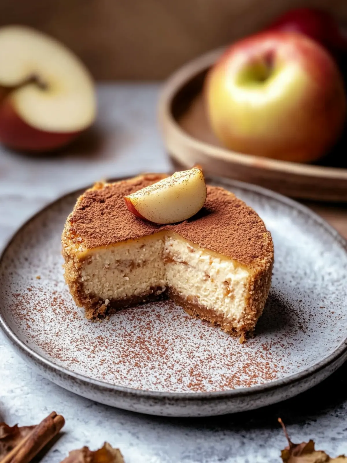 Delicious Apple Cider Cheesecake for Cozy Fall Nights 3 Apple Cider Cheesecake