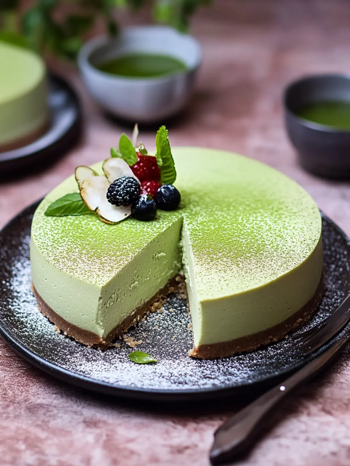 Irresistible Matcha Rare Cheesecake Recipe to Wow Your Guests 2 Matcha Rare Cheesecake