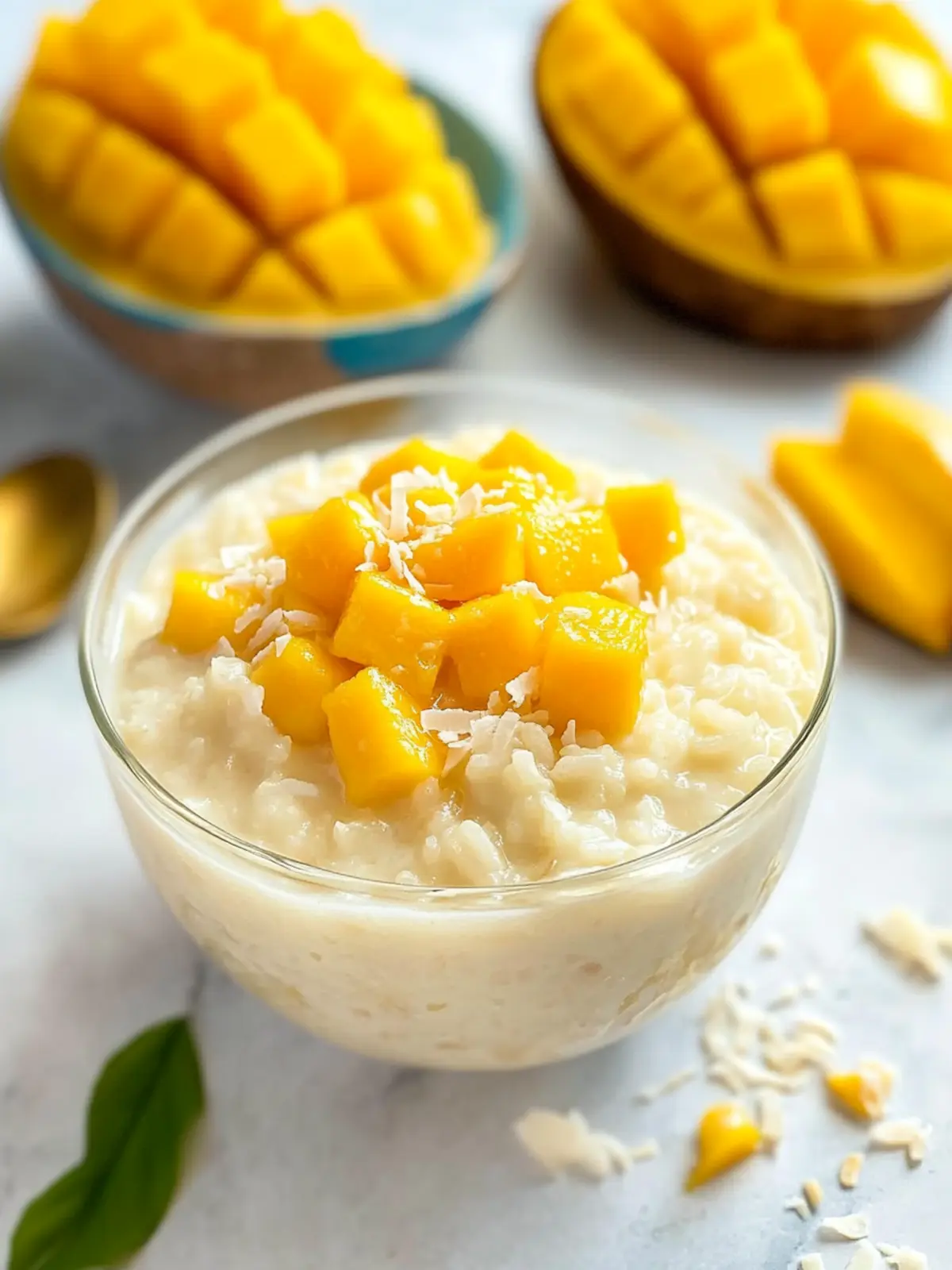 Delicious Coconut Mango Rice Pudding for a Tropical Treat 4 Coconut Mango Rice Pudding