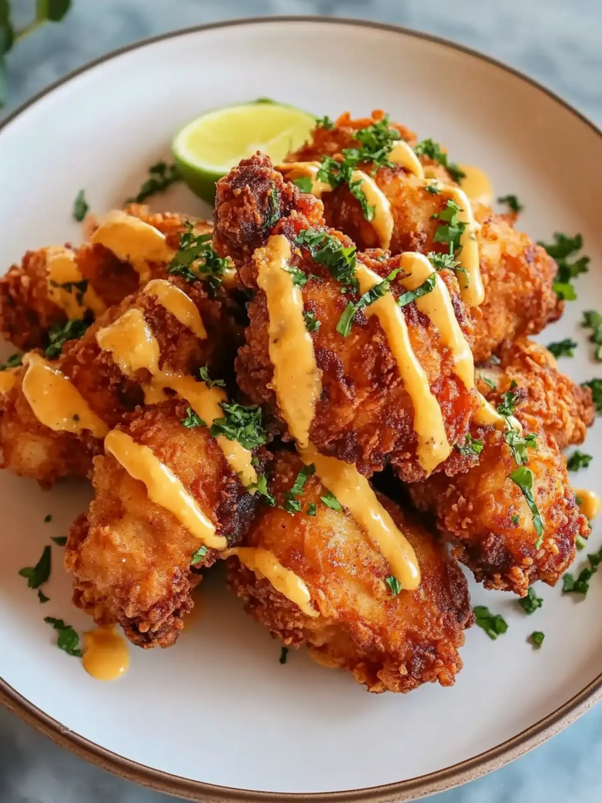Golden Hawaiian Fried Chicken: Crunchy, Flavor-Packed Delight! 2 Golden Hawaiian Fried Chicken