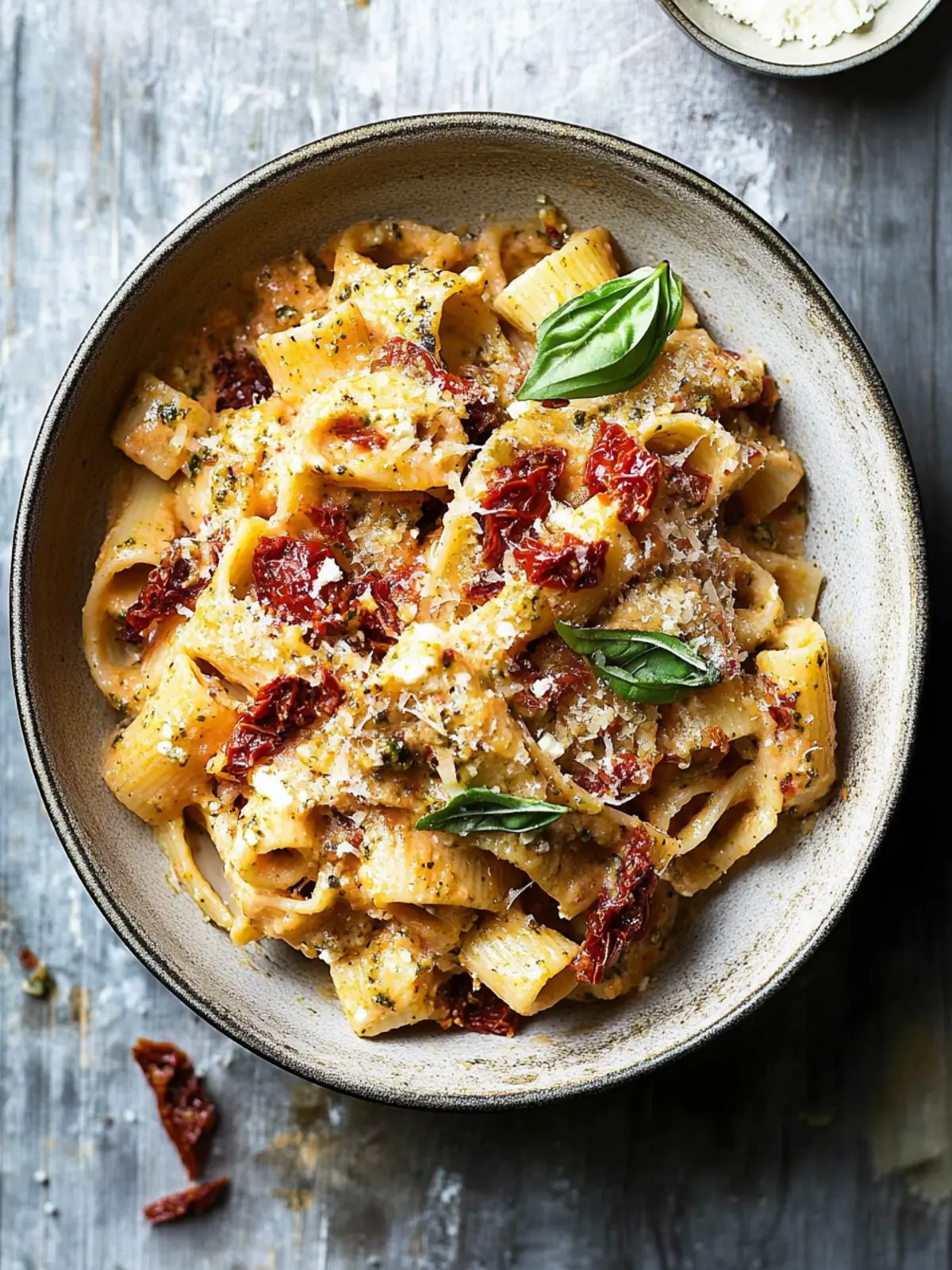 Irresistible Pasta with Sun-Dried Tomato Ricotta Pesto Bliss 2 Pasta with Sun-Dried Tomato Ricotta Pesto