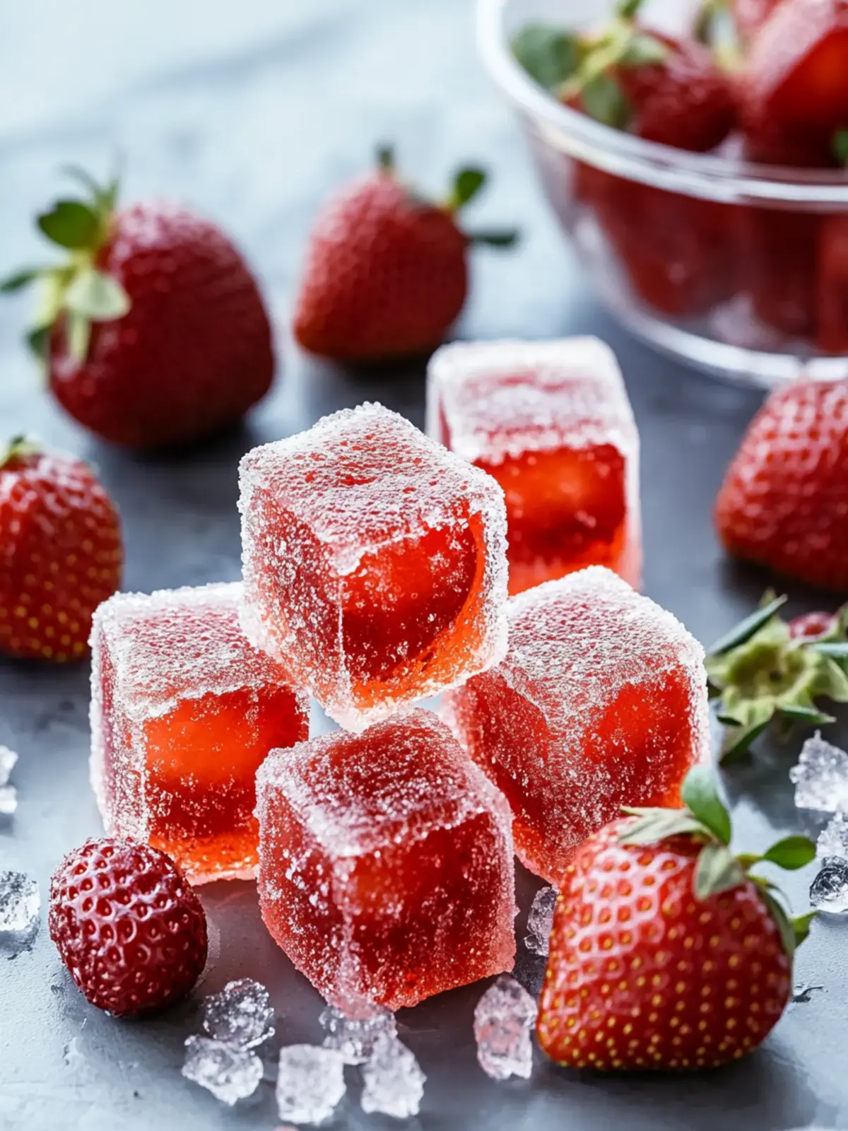 Deliciously Fun Homemade Sour Strawberry Gummies Recipe 2 Homemade Sour Strawberry Gummies