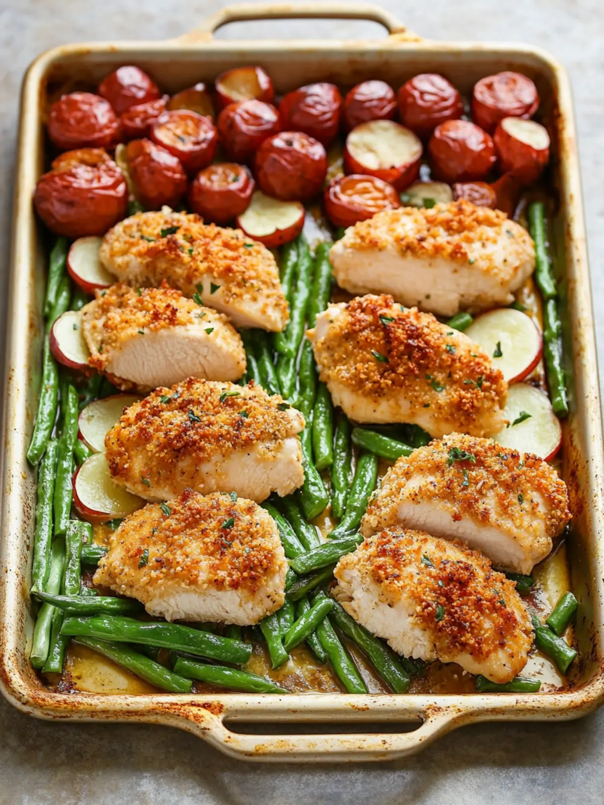 Irresistible Parmesan Crusted Chicken Sheet Pan Dinner Magic 2 Parmesan Crusted Chicken Sheet Pan Dinner