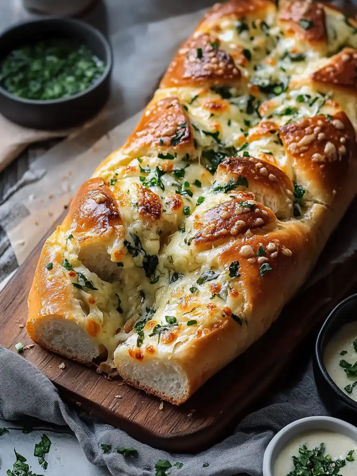 Savor the Flavor: Homemade Korean Cream Cheese Garlic Bread 4 Homemade Korean Cream Cheese Garlic Bread