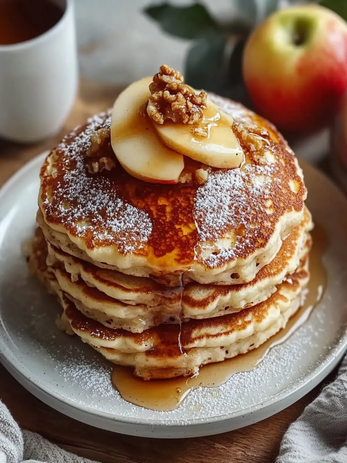 Irresistible Apple Pie Pancakes for a Cozy Breakfast Delight 4 Apple Pie Pancakes