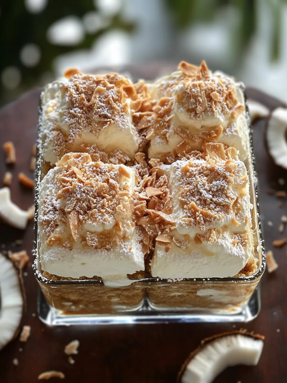 Coconut Rum Tiramisu: A Tropical Twist on a Classic Dessert 2 Coconut Rum Tiramisu