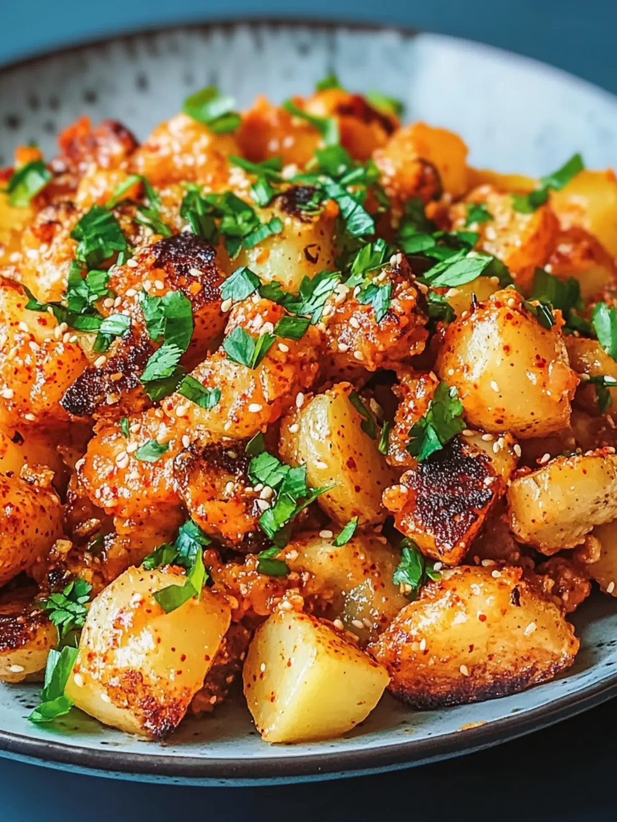Crispy Gochujang Potato Salad: A Flavorful Twist on Classic 3 Crispy Gochujang Potato Salad
