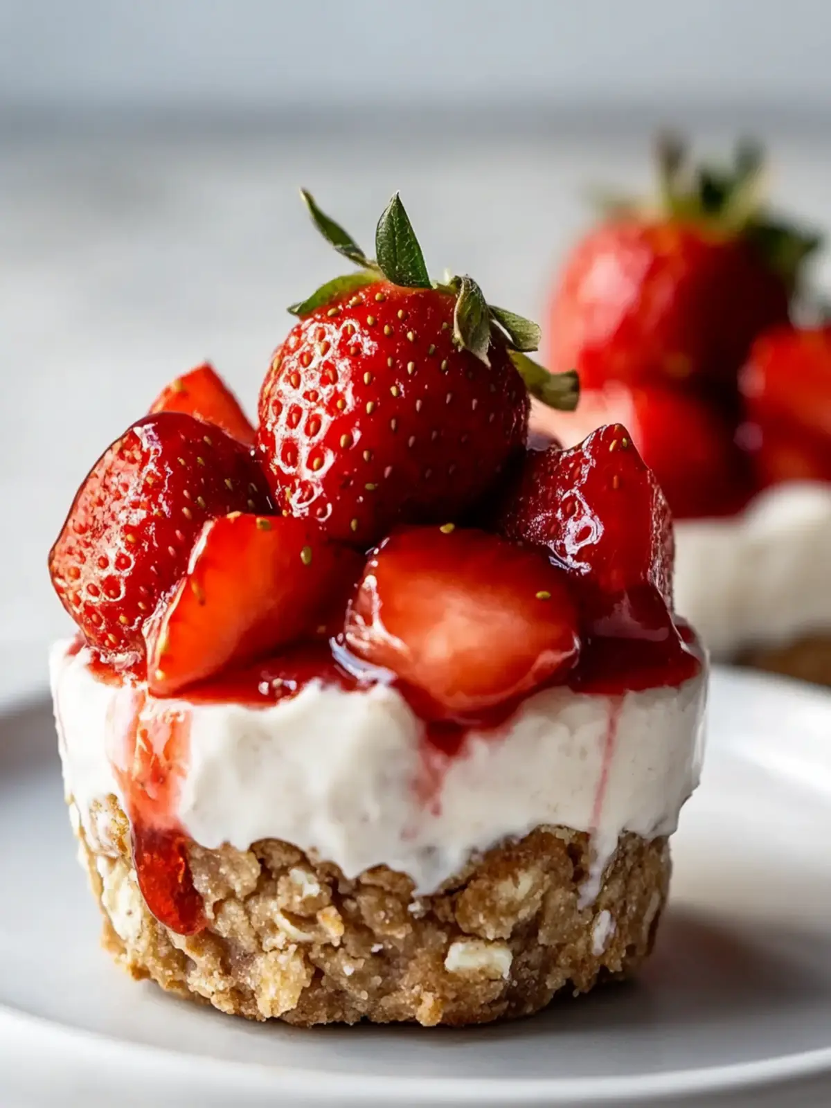 Delicious Strawberry Cheesecake Protein Cups You’ll Love 2 Strawberry Cheesecake Protein Cups