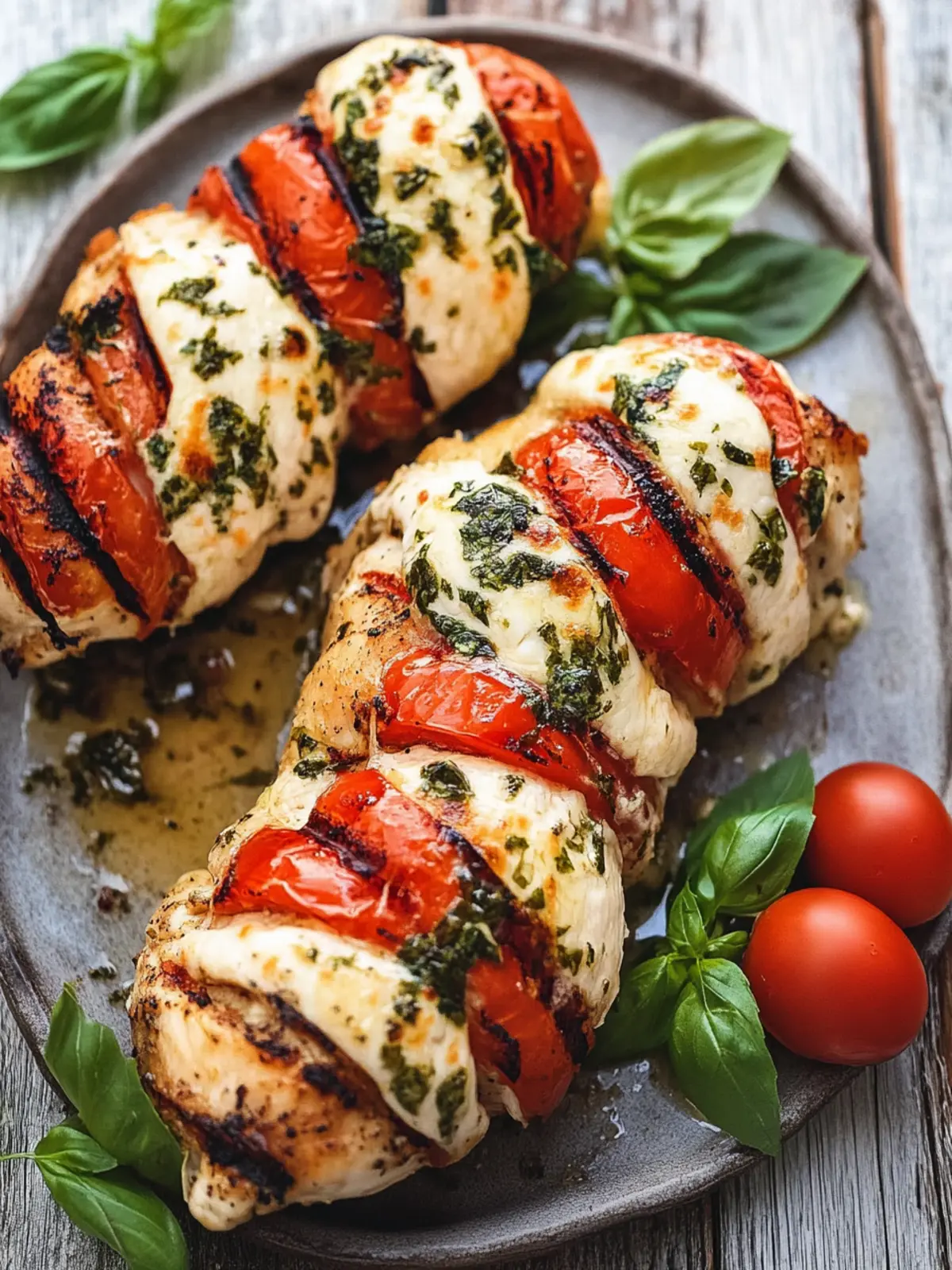 Delicious Caprese Stuffed Chicken for a Flavorful Dinner 2 Caprese Stuffed Chicken