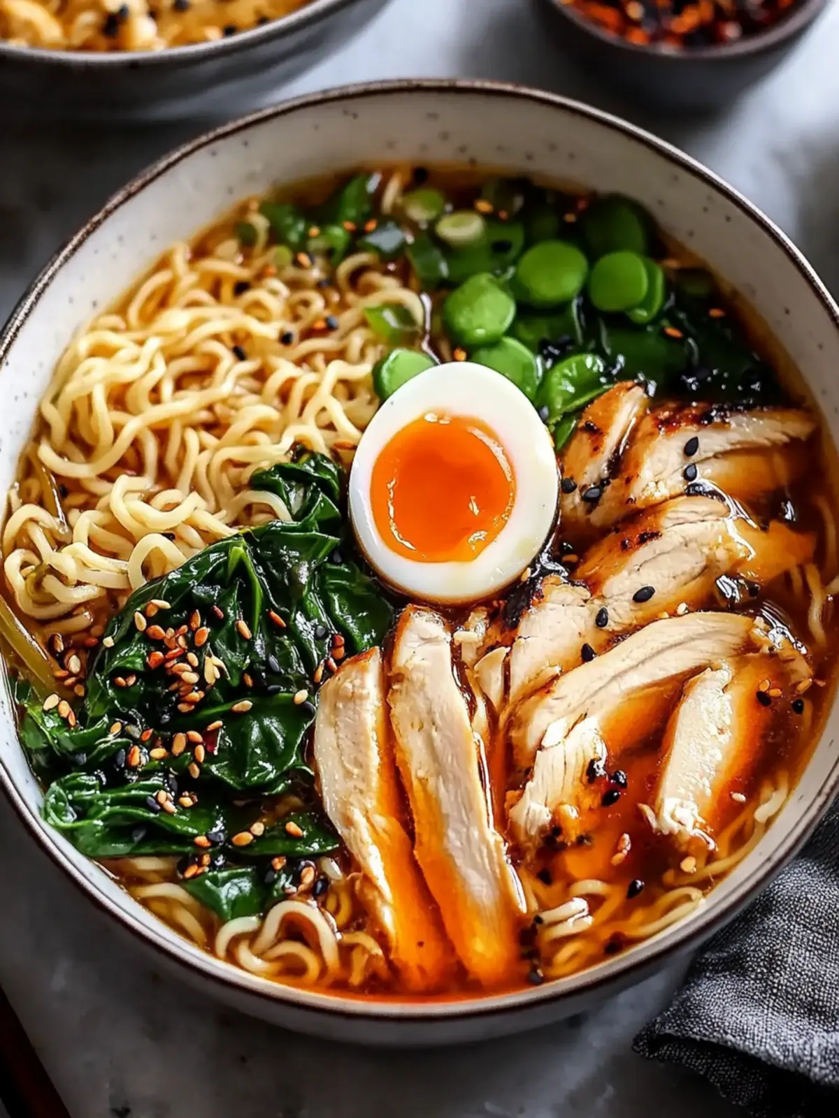 Savory Chicken and Spinach Ramen to Warm Your Soul 2 Chicken and Spinach Ramen