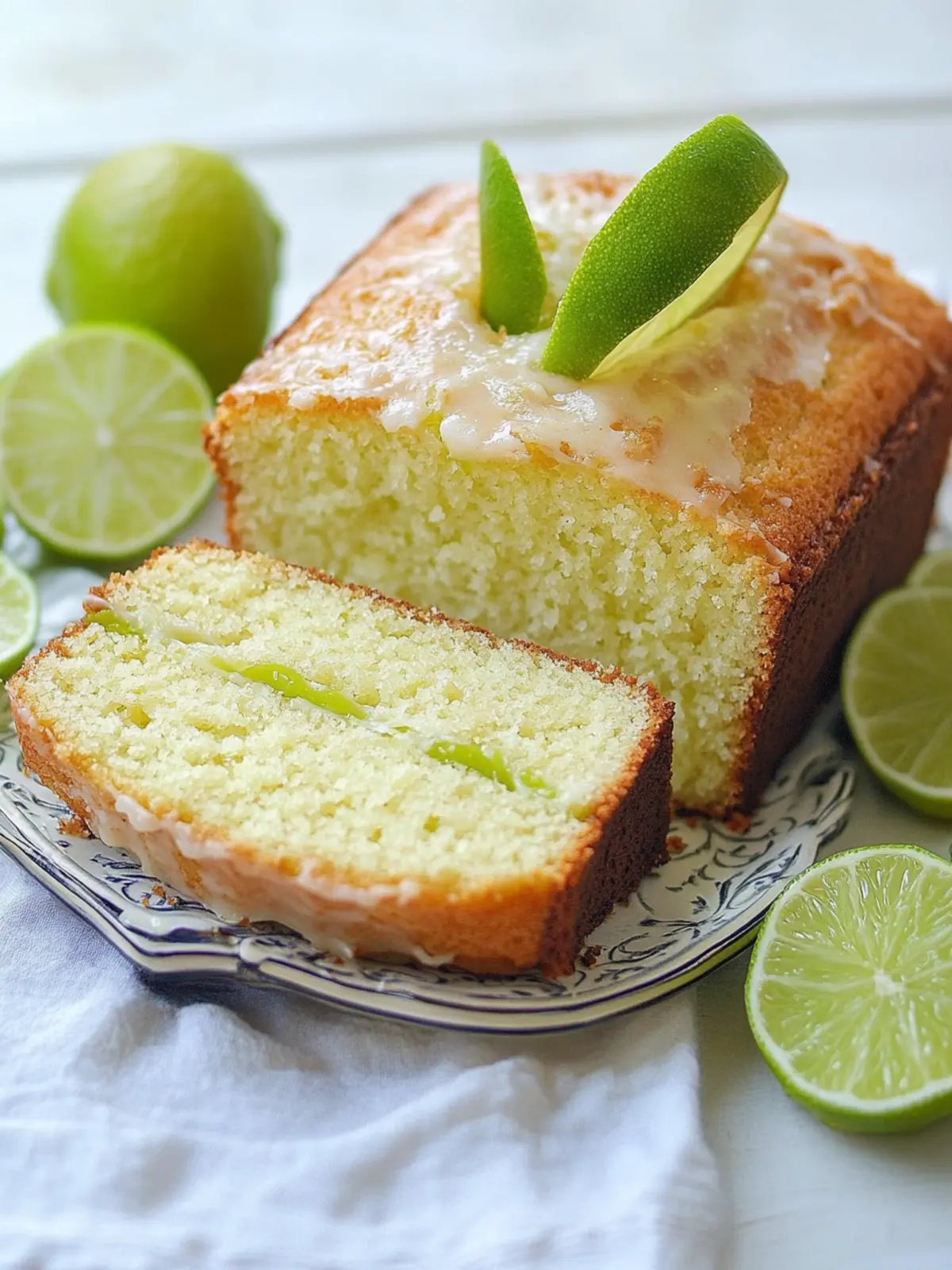 Zesty Key Lime Pound Cake That Brightens Your Day! 2 Key Lime Pound Cake