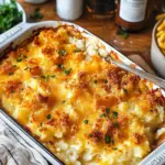 Crispy Chicken Mashed Potato Casserole for Ultimate Comfort 9 Mashed Potato Casserole with Crispy Chicken
