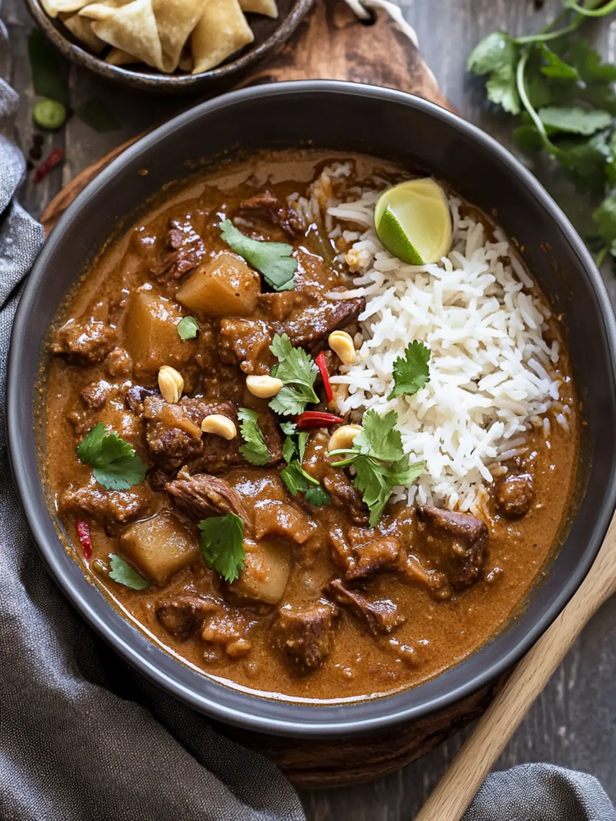 Delicious Slow Cooker Beef Massaman Curry You’ll Crave Daily 2 Slow Cooker Beef Massaman Curry