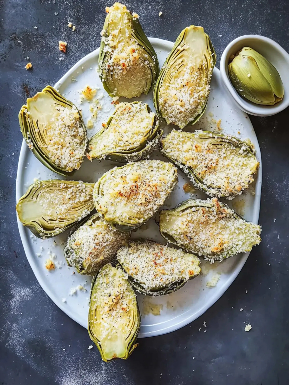 Crispy Parmesan Artichoke Hearts for an Irresistible Snack 3 Parmesan Artichoke Hearts
