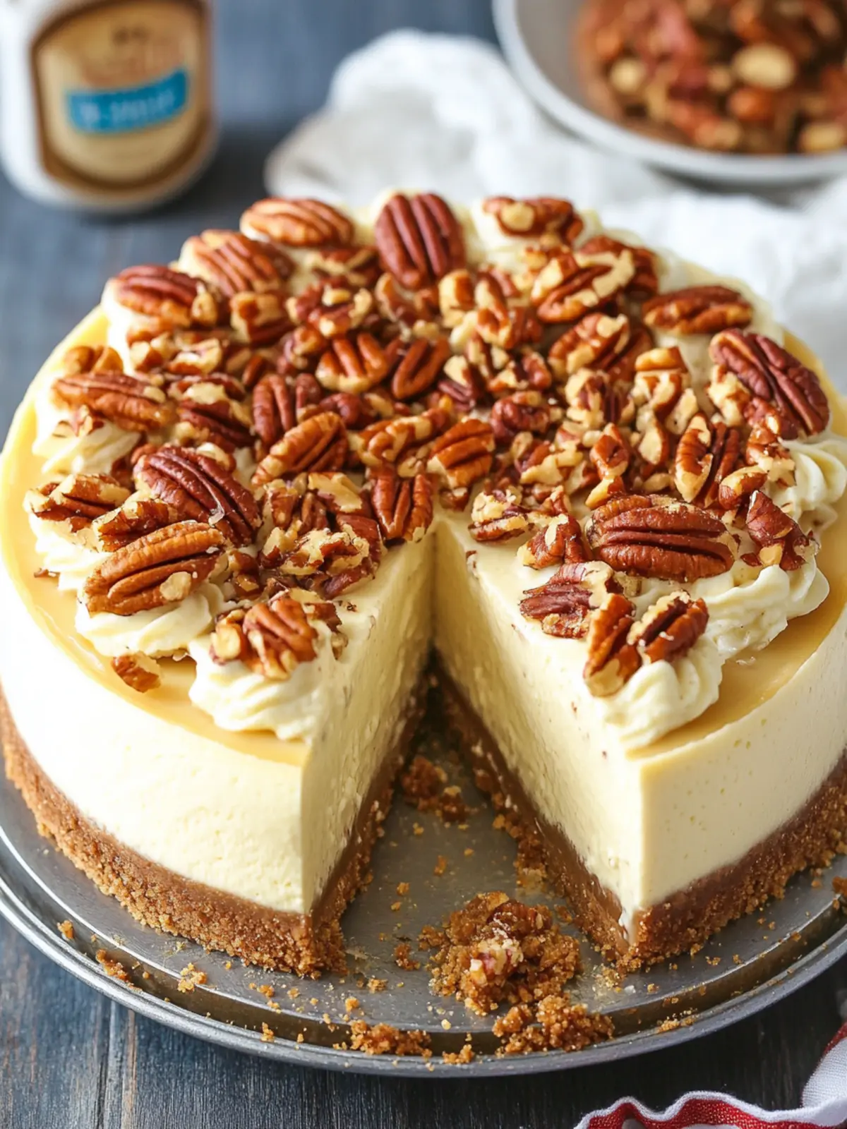 Irresistible Browned Butter Pecan Cheesecake You’ll Love 4 Browned Butter Pecan Cheesecake