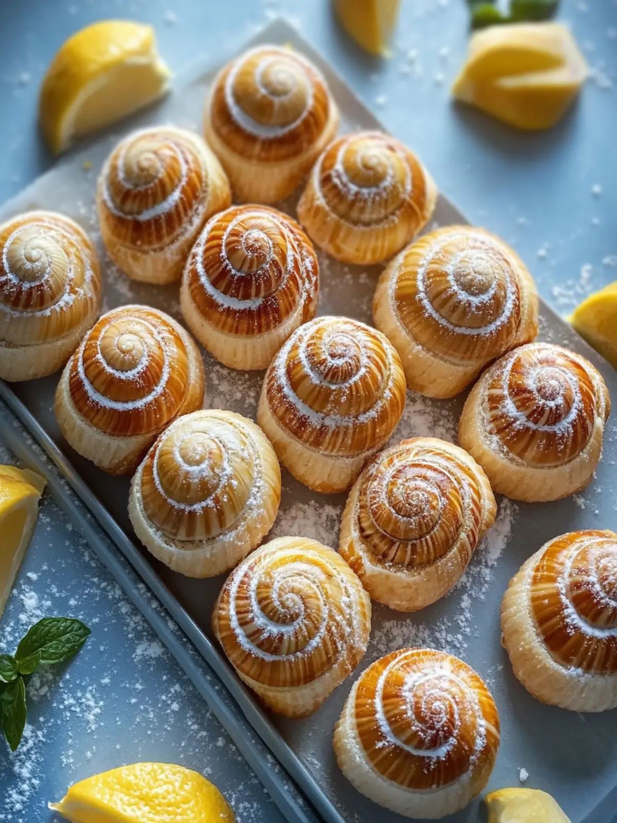 Delicious Sugar Snails: Sweet Treat with a Flaky Surprise 5 Sugar Snails