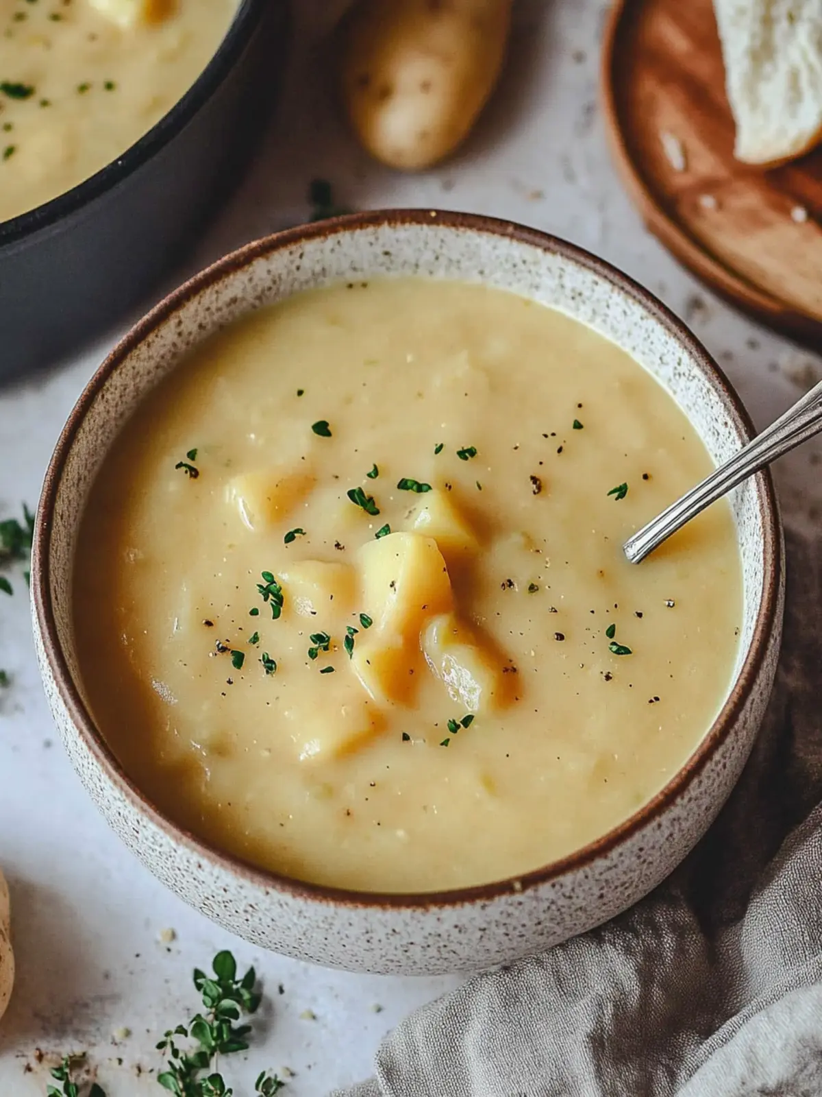 Creamy German Potato Soup That Warms the Heart 5 German Potato Soup