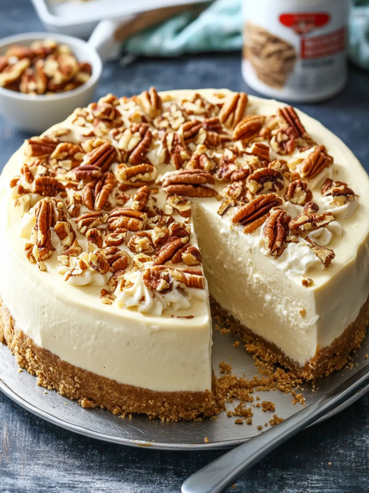 Irresistible Browned Butter Pecan Cheesecake You’ll Love 3 Browned Butter Pecan Cheesecake