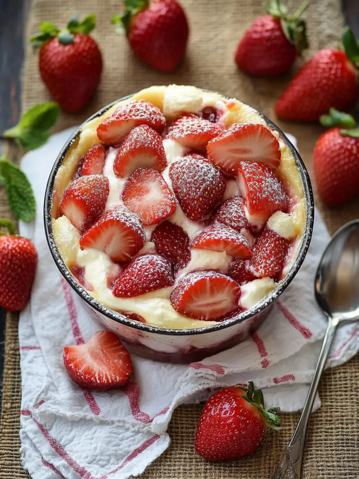 Delicious Strawberry Flaugnarde that Will Wow Your Guests 4 Strawberry Flaugnarde