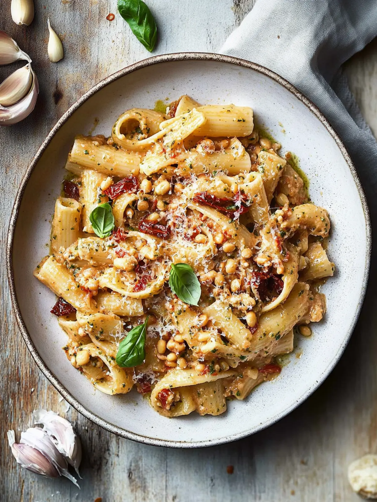 Irresistible Pasta with Sun-Dried Tomato Ricotta Pesto Bliss 4 Pasta with Sun-Dried Tomato Ricotta Pesto