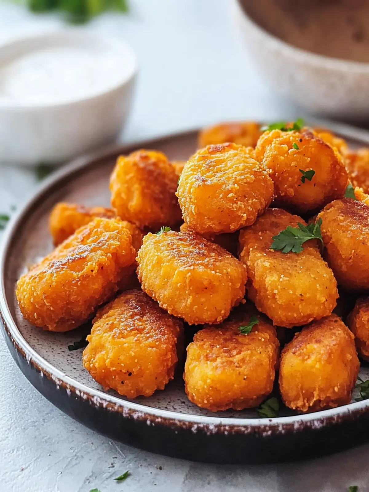 Crispy Sweet Potato Tots That Outshine Fast Food! 3 Sweet Potato Tots