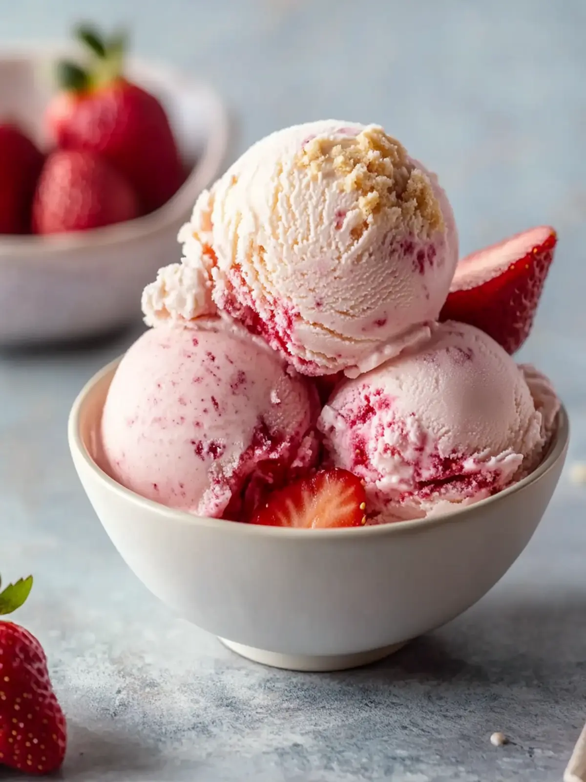 Homemade Strawberry Cheesecake Gelato You'll Adore 5 Strawberry Cheesecake Gelato