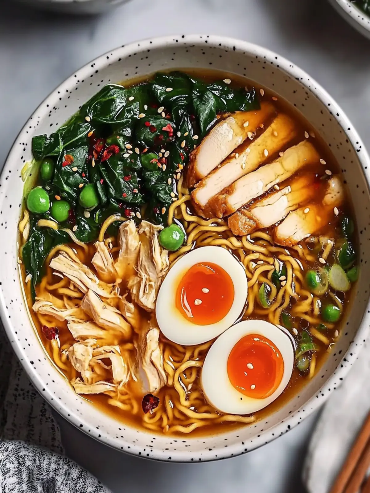 Savory Chicken and Spinach Ramen to Warm Your Soul 4 Chicken and Spinach Ramen
