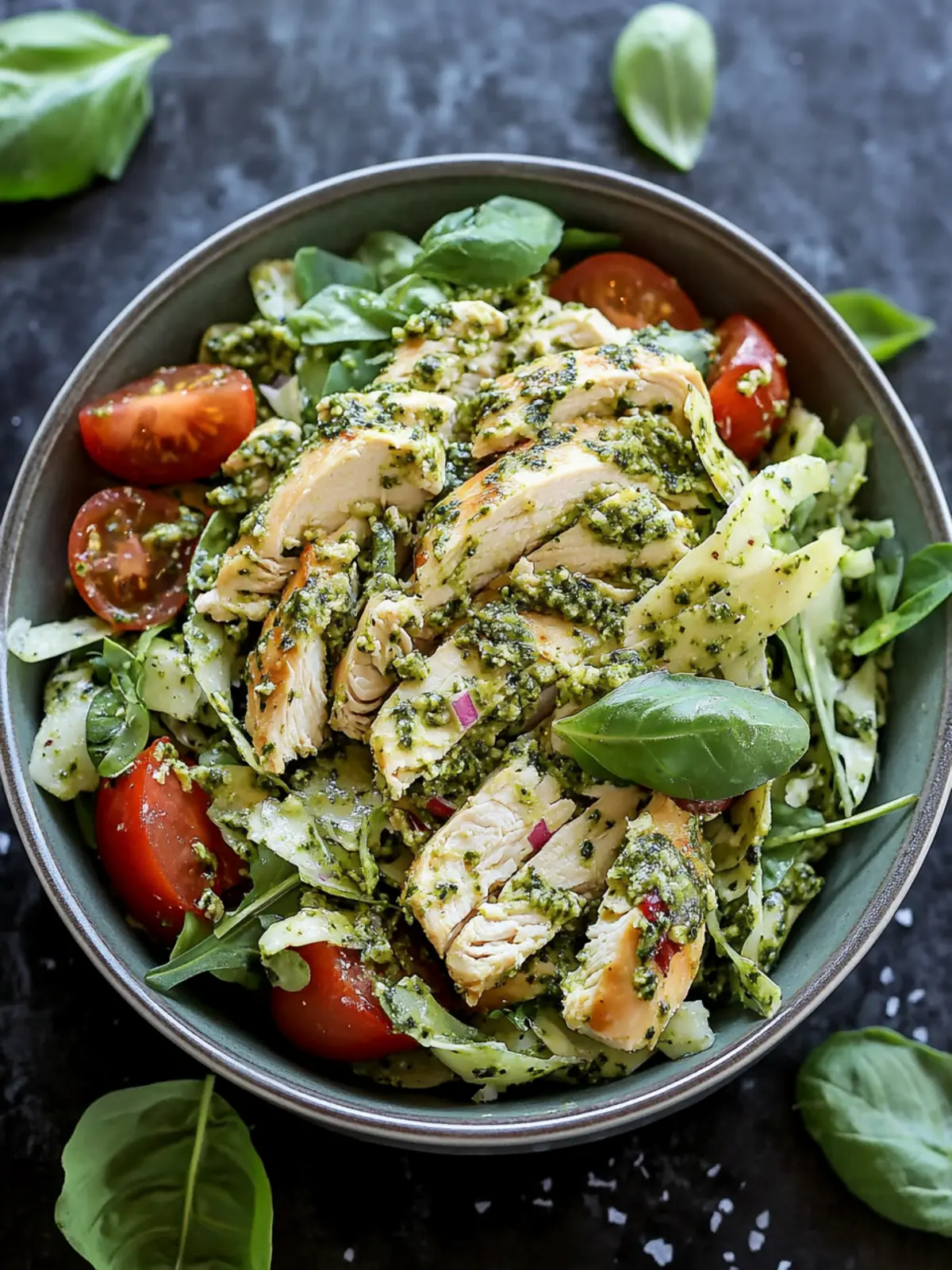 Delicious Pesto Chicken Salad for a Fresh, Flavorful Meal 5 Pesto Chicken Salad