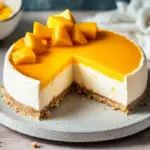 Creamy No Bake Mango Cheesecake That Wows Your Taste Buds 7 Mango Cheesecake
