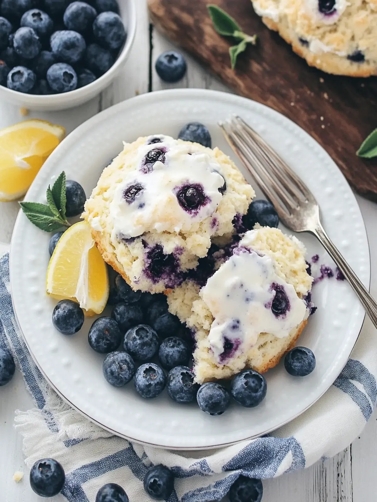 Blueberry Ricotta Scones: A Heavenly Twist on Breakfast Bliss 2 Blueberry Ricotta Scones