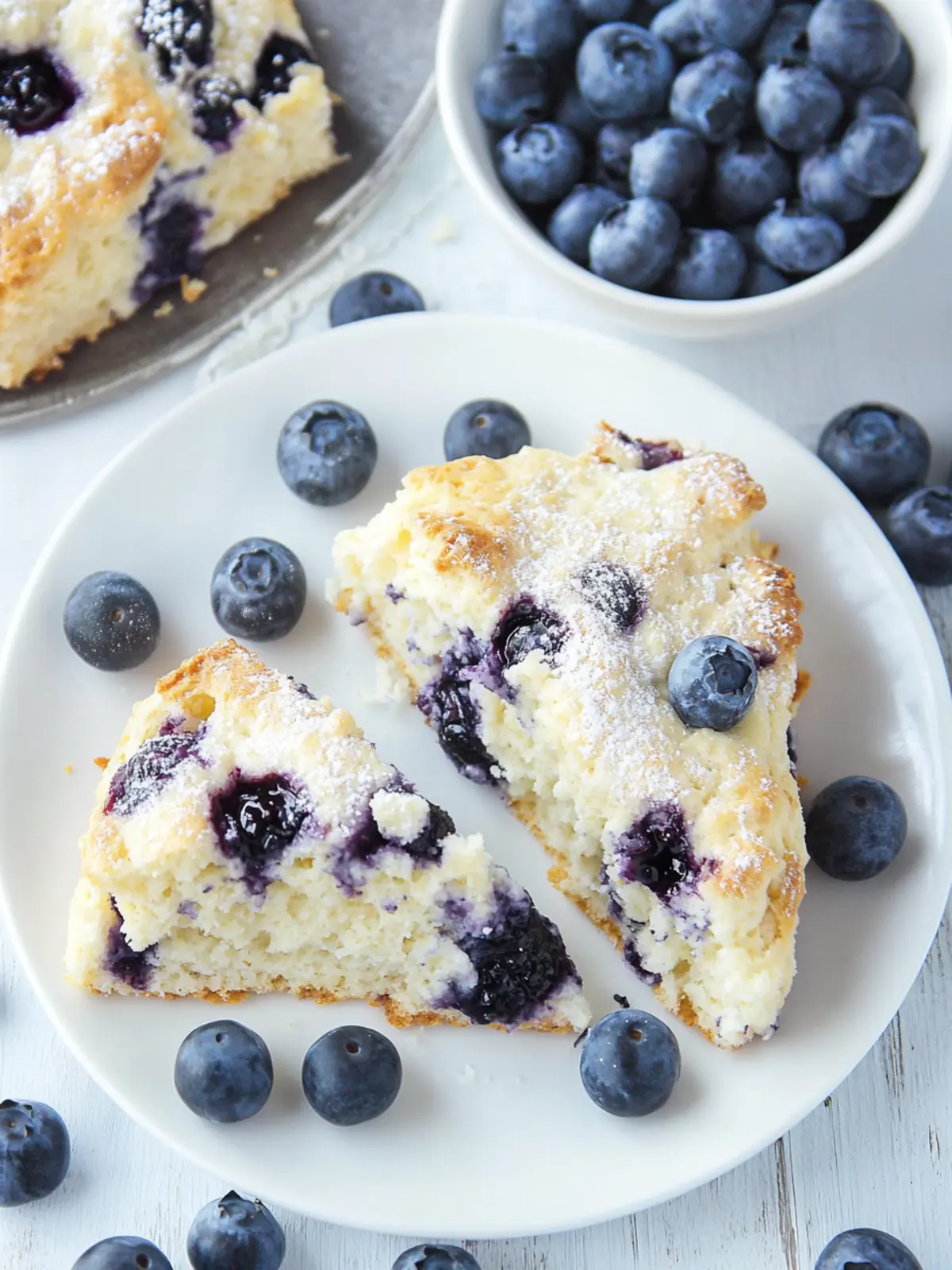 Blueberry Ricotta Scones: A Heavenly Twist on Breakfast Bliss 5 Blueberry Ricotta Scones