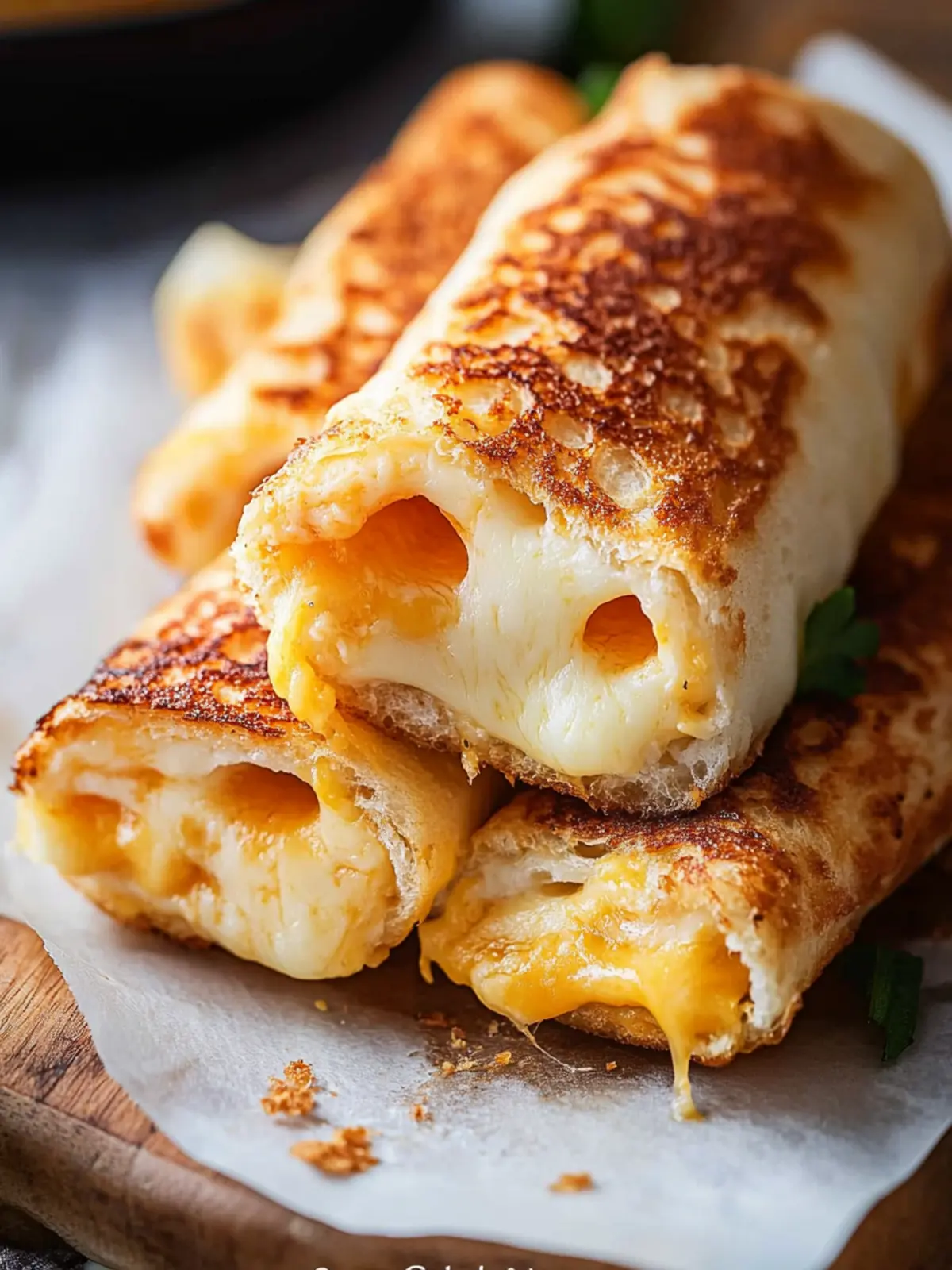 Delicious Grilled Cheese Roll-Ups: A Fun Twist on Tradition 4 Grilled Cheese Roll Ups