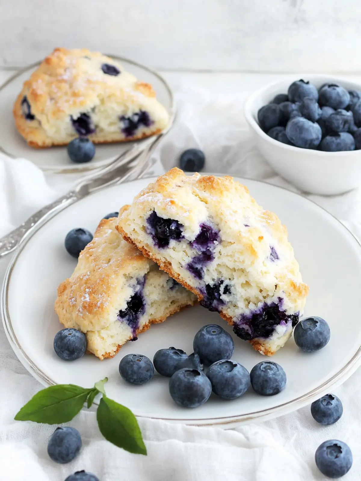 Blueberry Ricotta Scones: A Heavenly Twist on Breakfast Bliss 4 Blueberry Ricotta Scones
