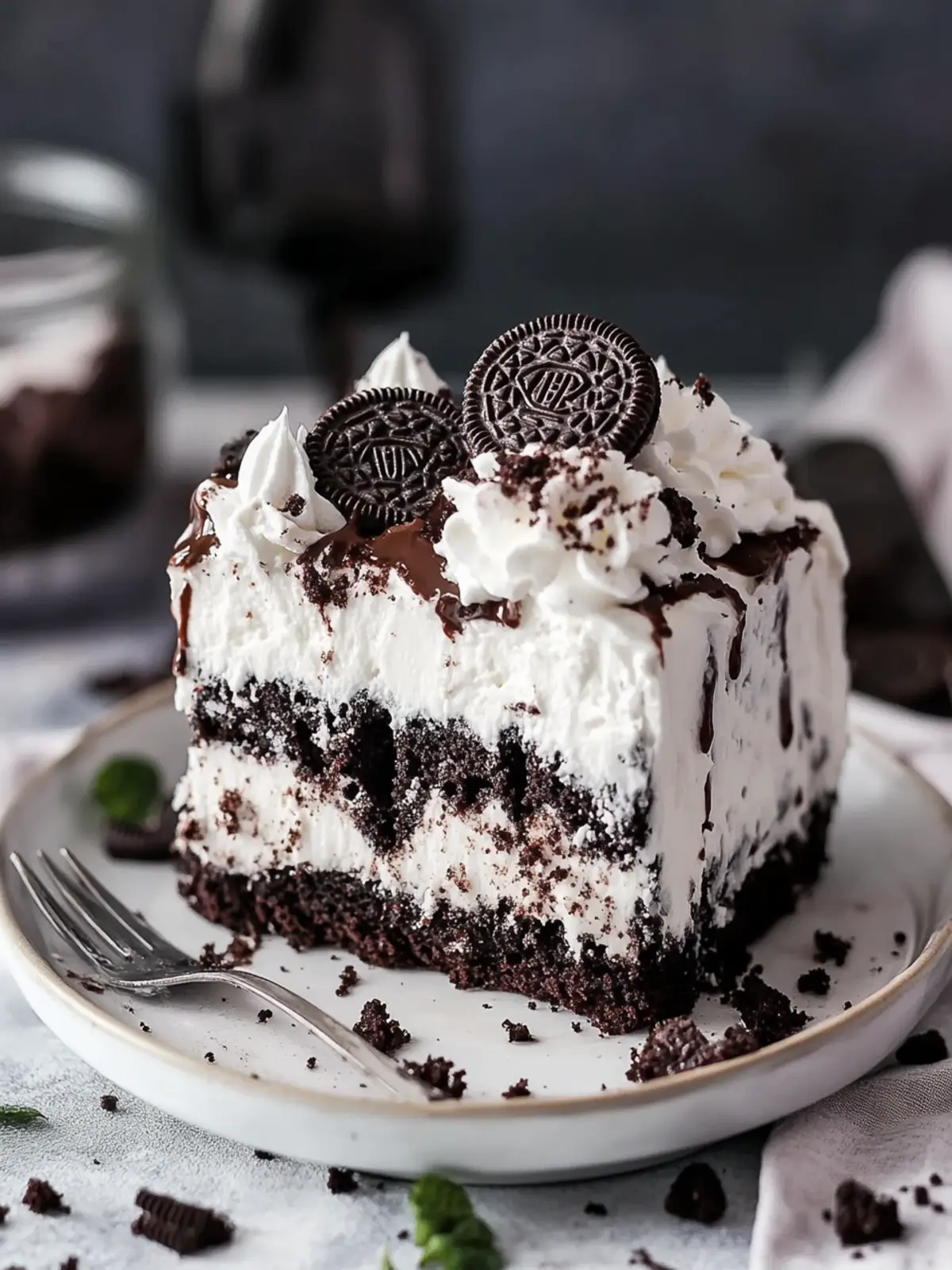 Decadent Oreo Poke Cake You’ll Crave Every Weekend 3 Oreo Poke Cake