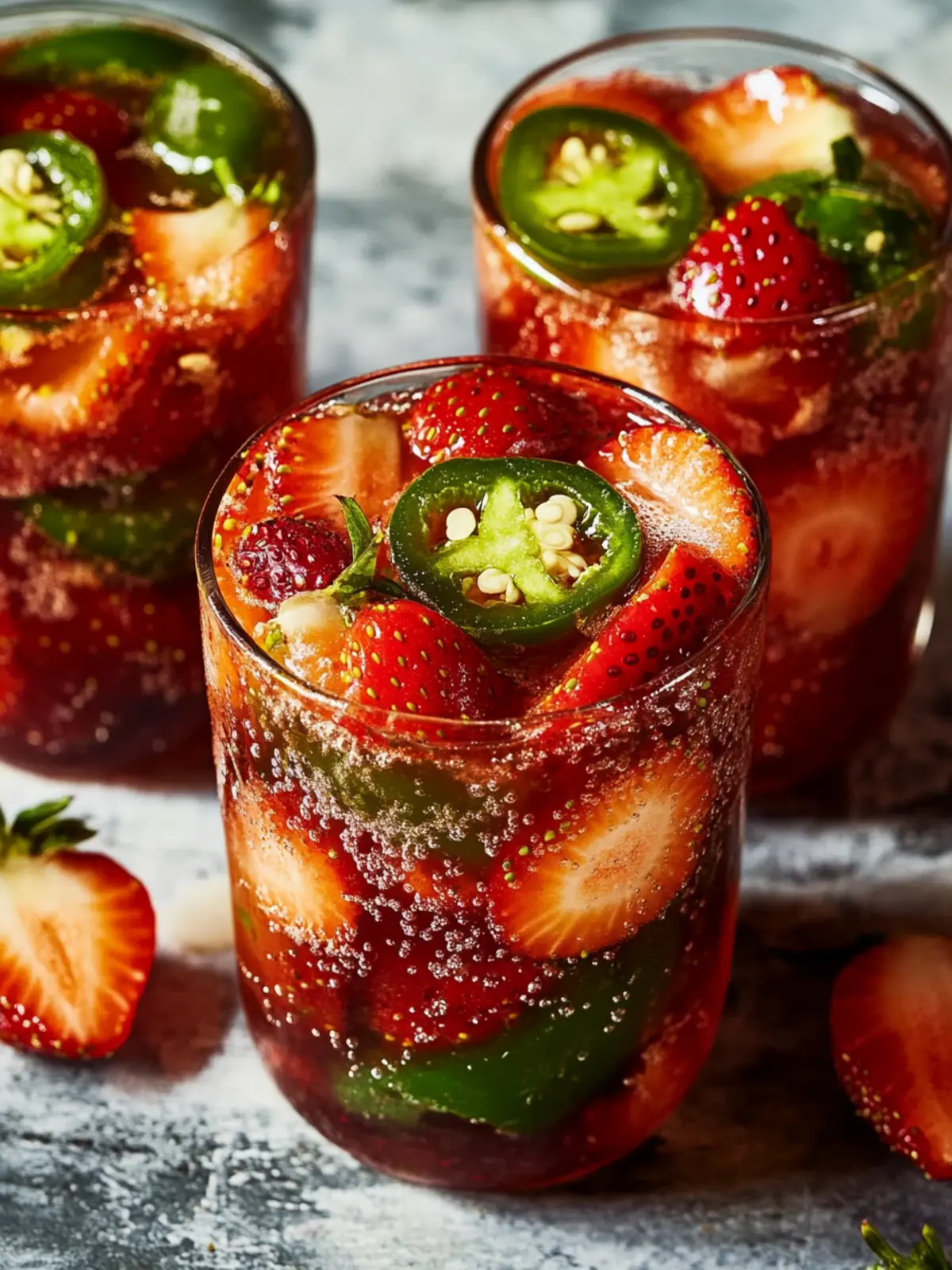 Sweet and Spicy Strawberry Jalapeño Cowboy Delight 4 Strawberry Jalapeño Cowboy