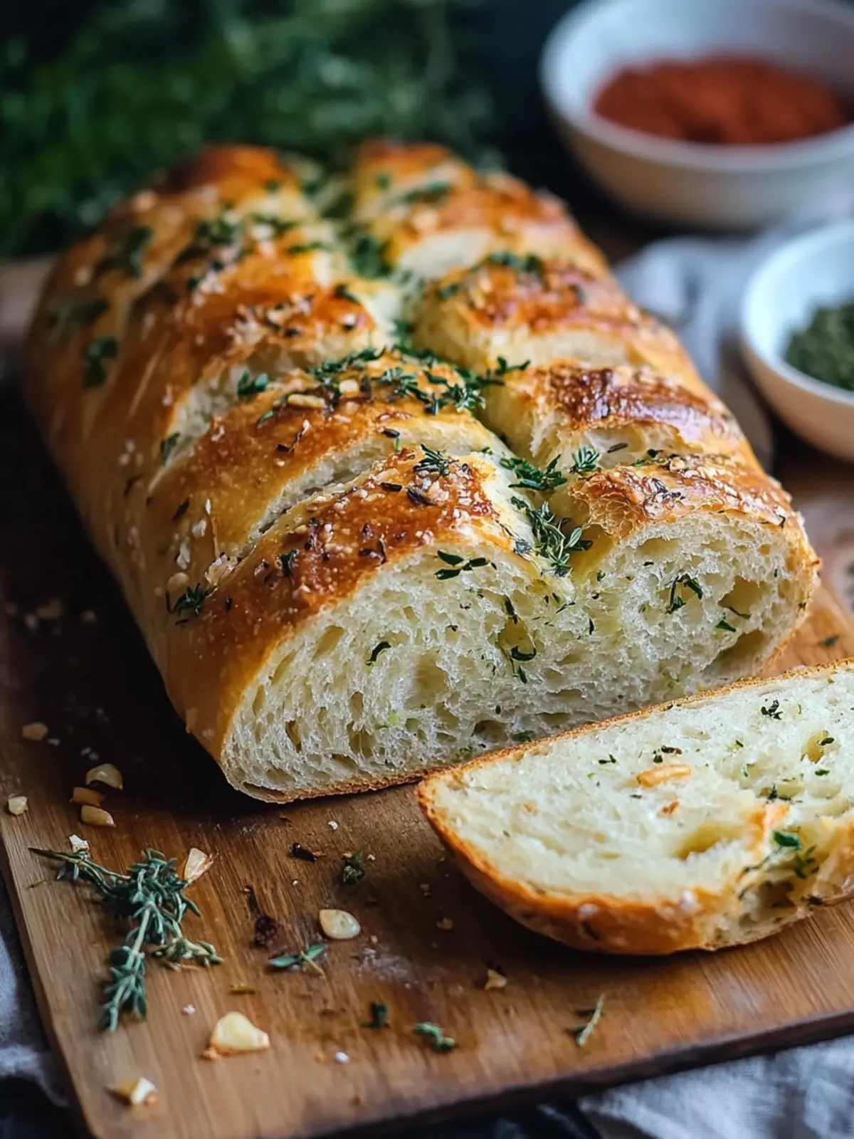 Bake Garlic And Herb Sourdough Bread for Irresistible Flavor 3 Garlic And Herb Sourdough Bread