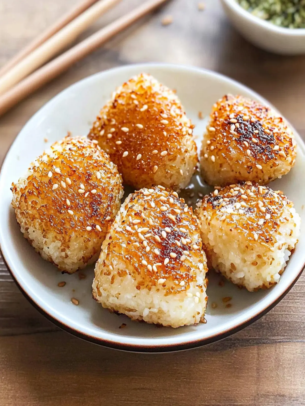 Grilled Rice Balls: Crispy Crunch with Every Bite 4 Grilled Rice Balls